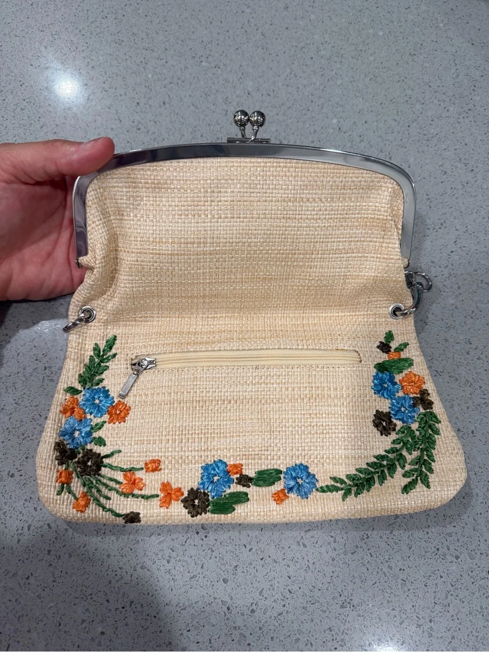 Rafe for Target Embroidered & Beaded Handle Shoulder Bag